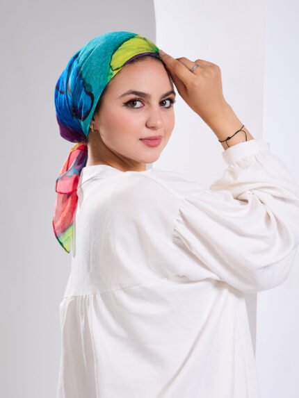 Chiffon Square Scarf -Small Size-ABSCCHSSOO2