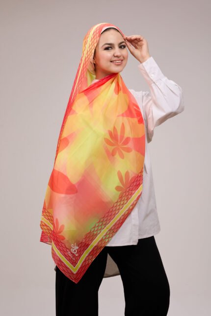 Sunfire Burst Scarf