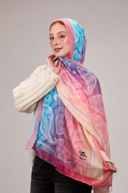Ocean Maze Scarf