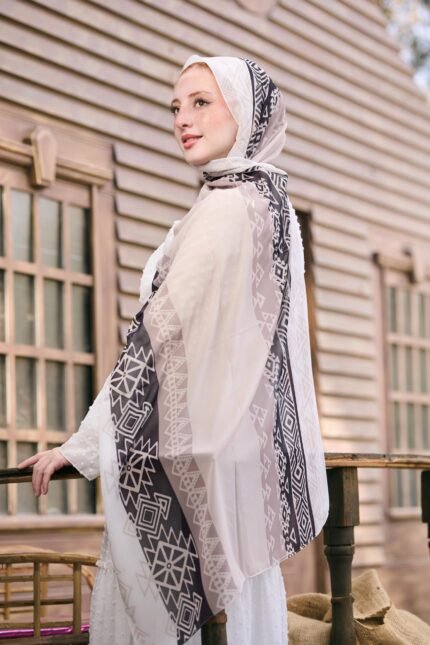 Modern Mosaic Scarf