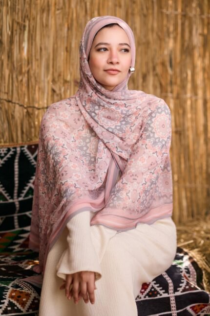 Mandala Bloom Weave Scarf