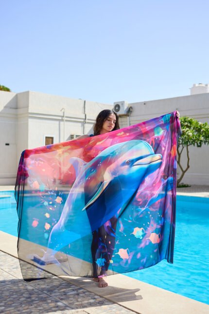 Ocean Whirl Coverup-Large Size (Exclusive)