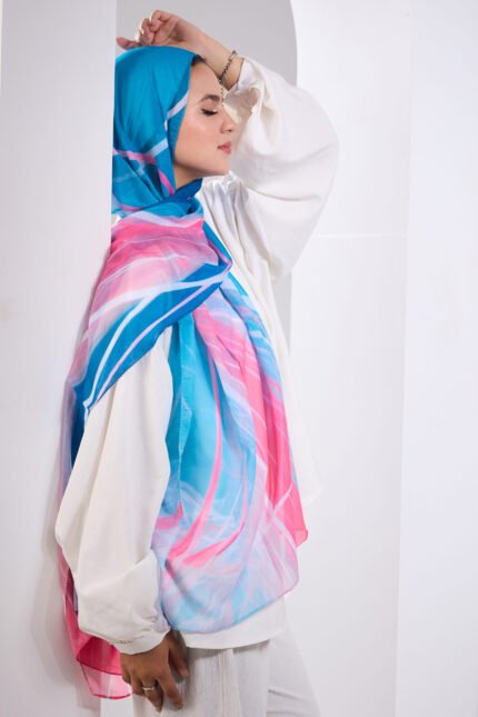 Whispers in Motion Cotton Scarf