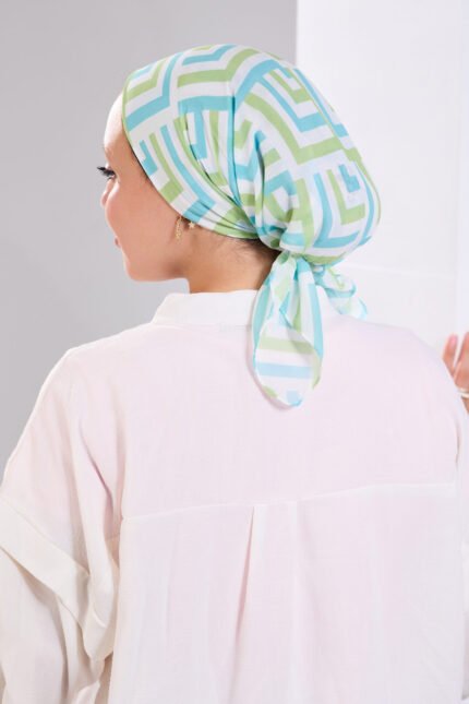 Mint Vector Square Scarf