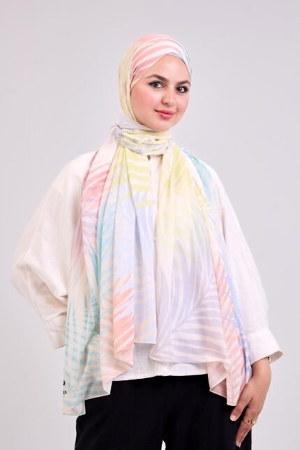 Soft Palms Scarf